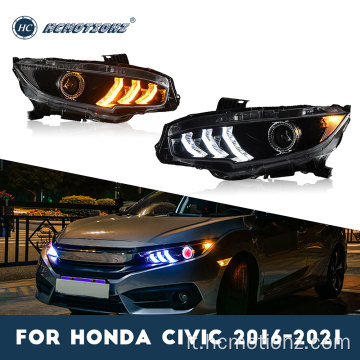 HCMotionz 2016-2021 Honda Civic Lamp Lample LED LEDLI